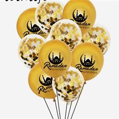 Ramadan balloon cluster