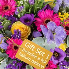 Gift Set 1 - Florist Choice Basket Arrangement