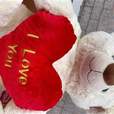 I Love You - Plush Teddy