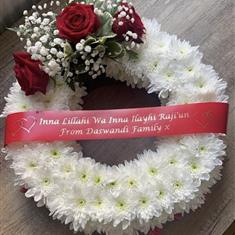 Red Classical Wreath