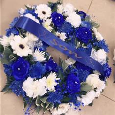 Small Blue Wreath 