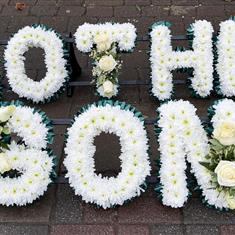 SON &amp; BROTHER FUNERAL TRIBUTE