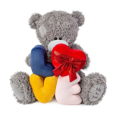 Large tatty teddy bear on sale
